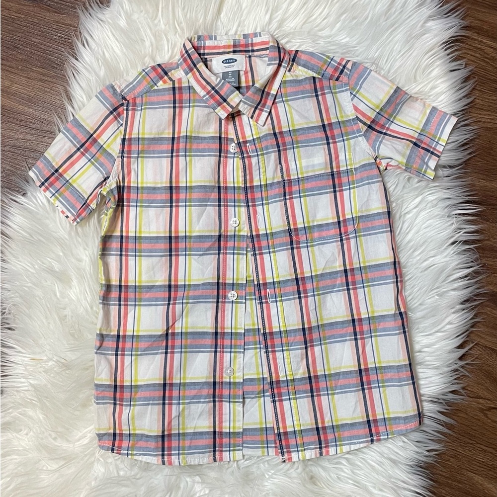 Old Navy Children’s Plaid Button Down